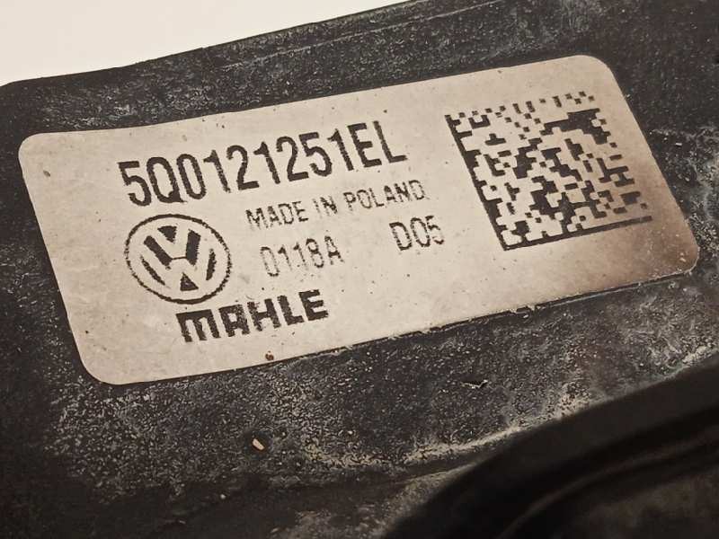 Recambio de radiador agua para seat leon (5f1) 1.2 tsi referencia OEM IAM 5Q0121251EL  