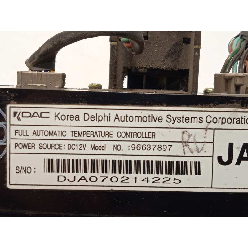 Recambio de mando climatizador para chevrolet epica 2.0 diesel cat referencia OEM IAM 96637897  
