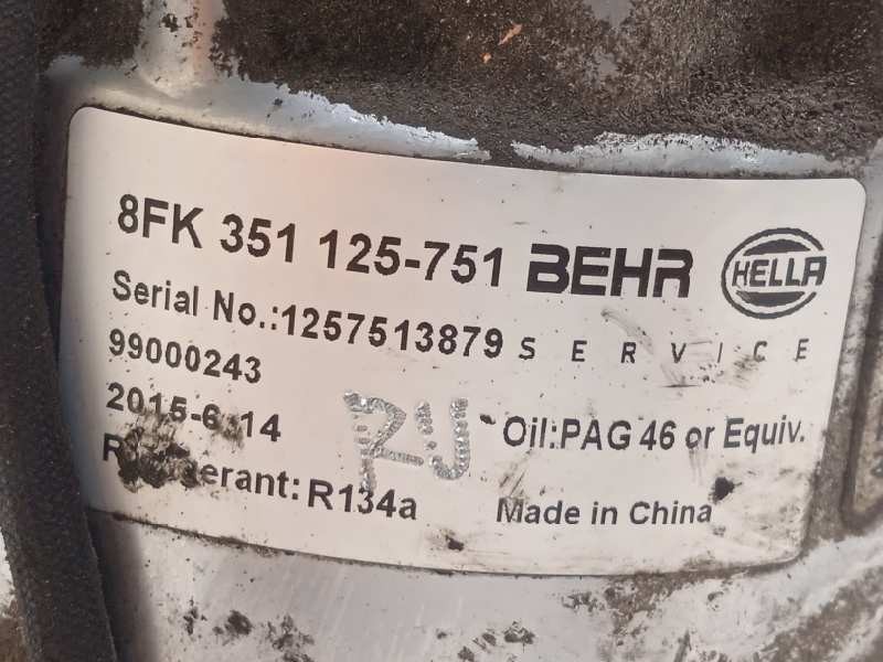 Recambio de compresor aire acondicionado para seat alhambra (7v9) 2.0 tdi referencia OEM IAM 8FK351125  99000243