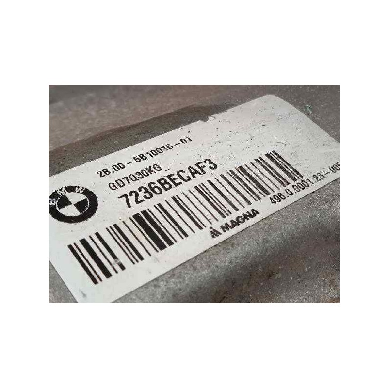 Recambio de caja cambios para bmw serie 2 active tourer (f45) 225xe referencia OEM IAM BEC GD7Q30KG 28005B10016