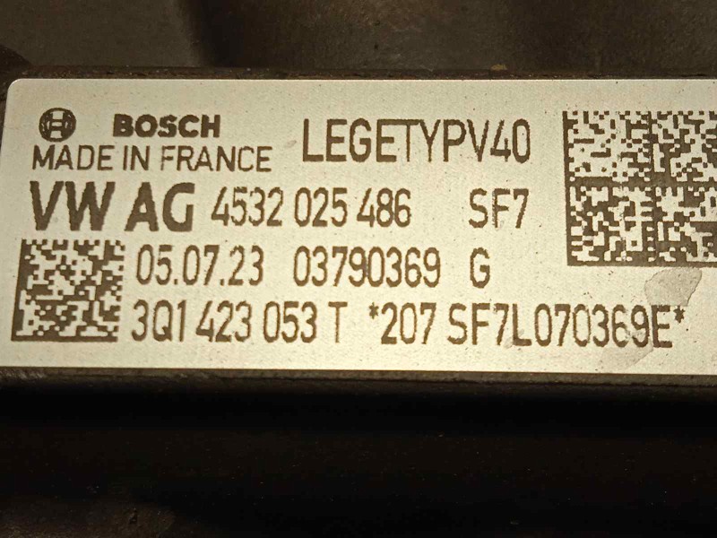 Recambio de cremallera direccion para volkswagen arteon (3h8) 2.0 ltr tfsi referencia OEM IAM 3Q1423053T 5Q1423056M 4532025501