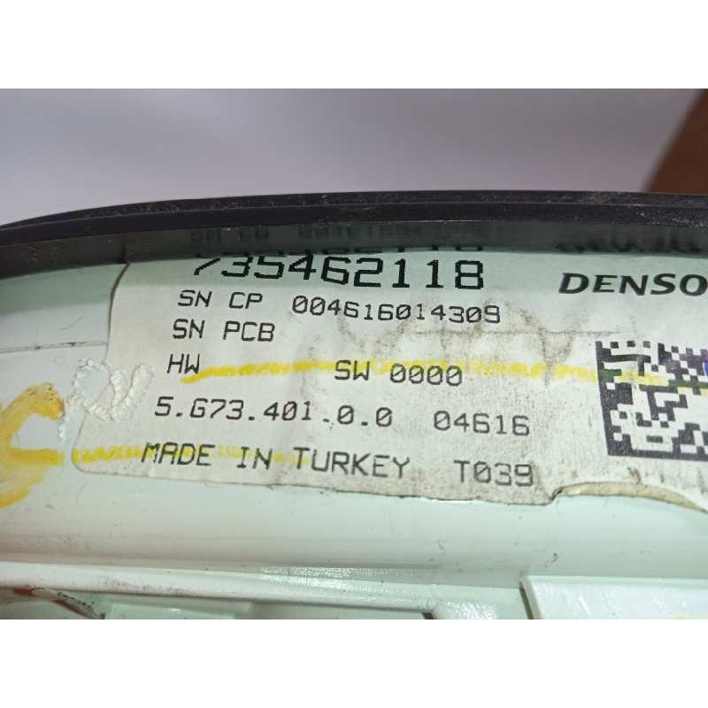 Recambio de mando calefaccion / aire acondicionado para fiat fiorino básico referencia OEM IAM 735462118  