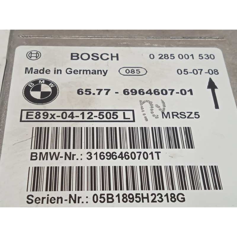 Recambio de centralita airbag para bmw serie 3 berlina (e90) 320d referencia OEM IAM 65776964607  0285001530