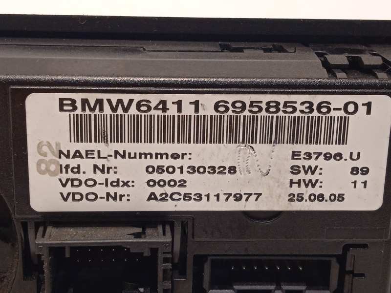 Recambio de mando climatizador para bmw serie 3 berlina (e90) 320d referencia OEM IAM 64116958536  