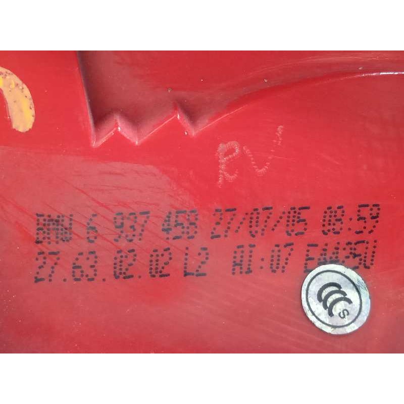 Recambio de piloto trasero derecho para bmw serie 3 berlina (e90) 320d referencia OEM IAM 6937458  63216937458