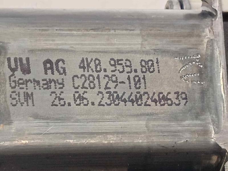 Recambio de elevalunas trasero derecho para volkswagen arteon (3h8) 2.0 ltr tfsi referencia OEM IAM 3G8839462B  4K0959801