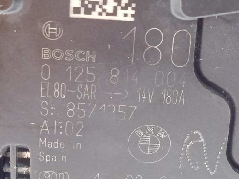 Recambio de alternador para bmw serie 3 berlina (g20) 330d referencia OEM IAM 8571357 12318571357 0125814004