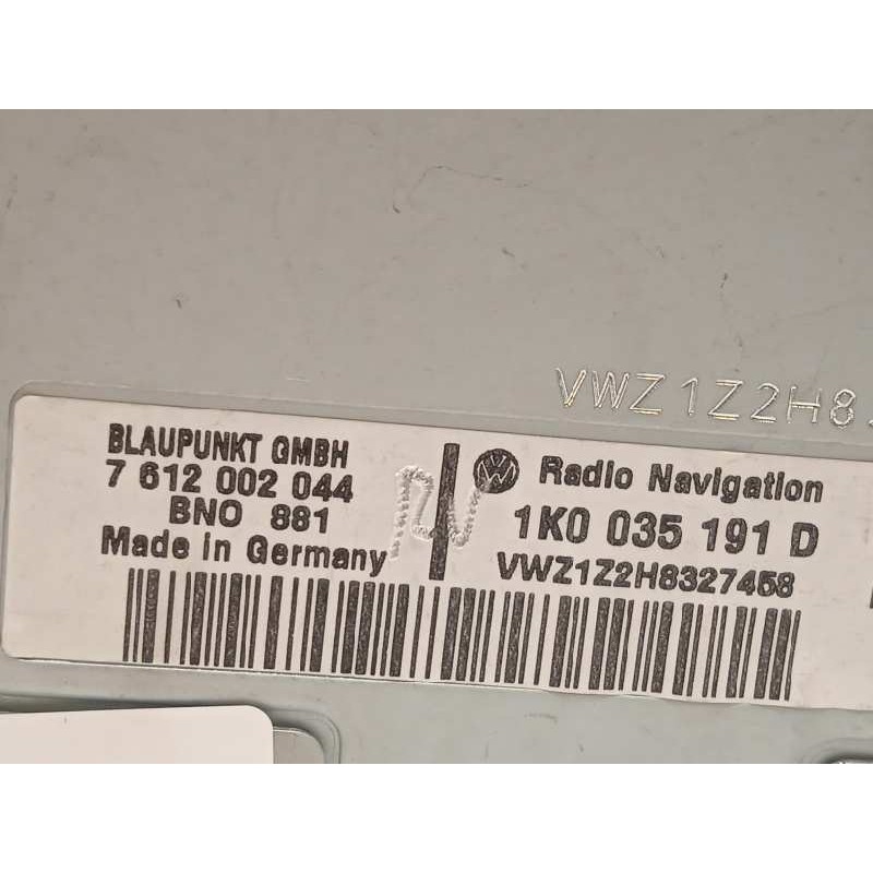 Recambio de sistema navegacion gps para volkswagen touran (1t2) advance referencia OEM IAM 1K0035191D  7612002044