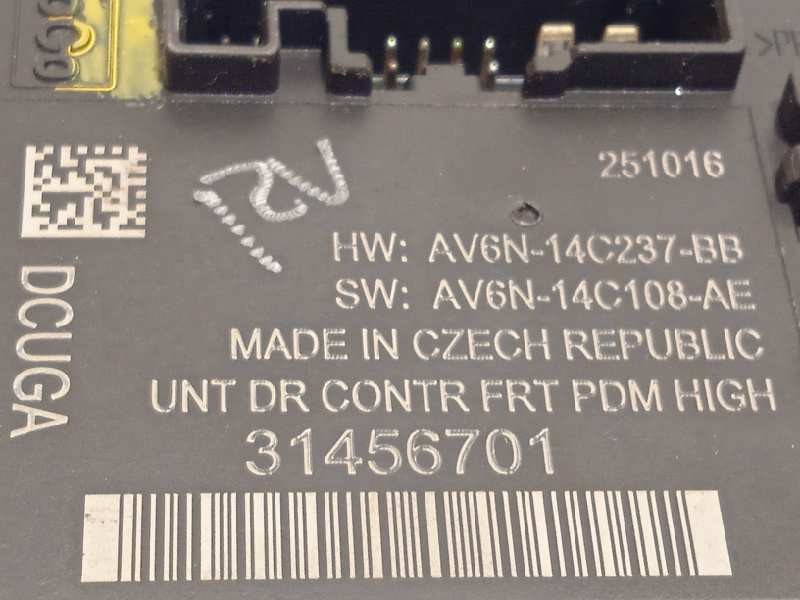 Recambio de modulo confort para volvo v40 cross country 2.0 diesel cat referencia OEM IAM 31456701  