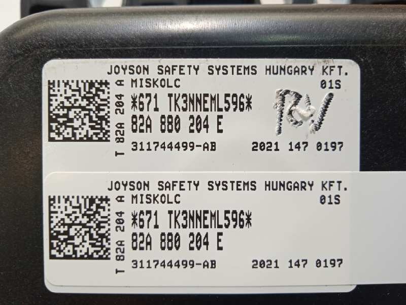 Recambio de airbag delantero derecho para audi a1 citycarver (gbh) 30 tfsi black line referencia OEM IAM 82A880204E  