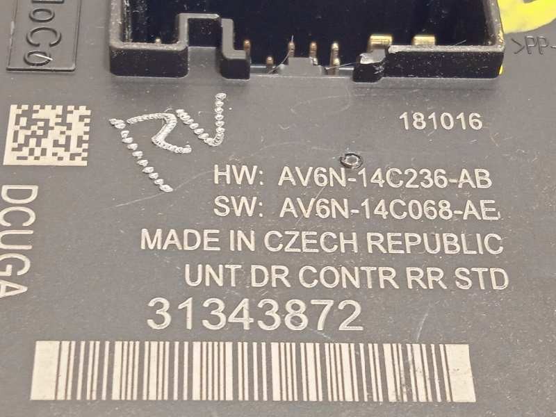 Recambio de modulo confort para volvo v40 cross country 2.0 diesel cat referencia OEM IAM 31343872  