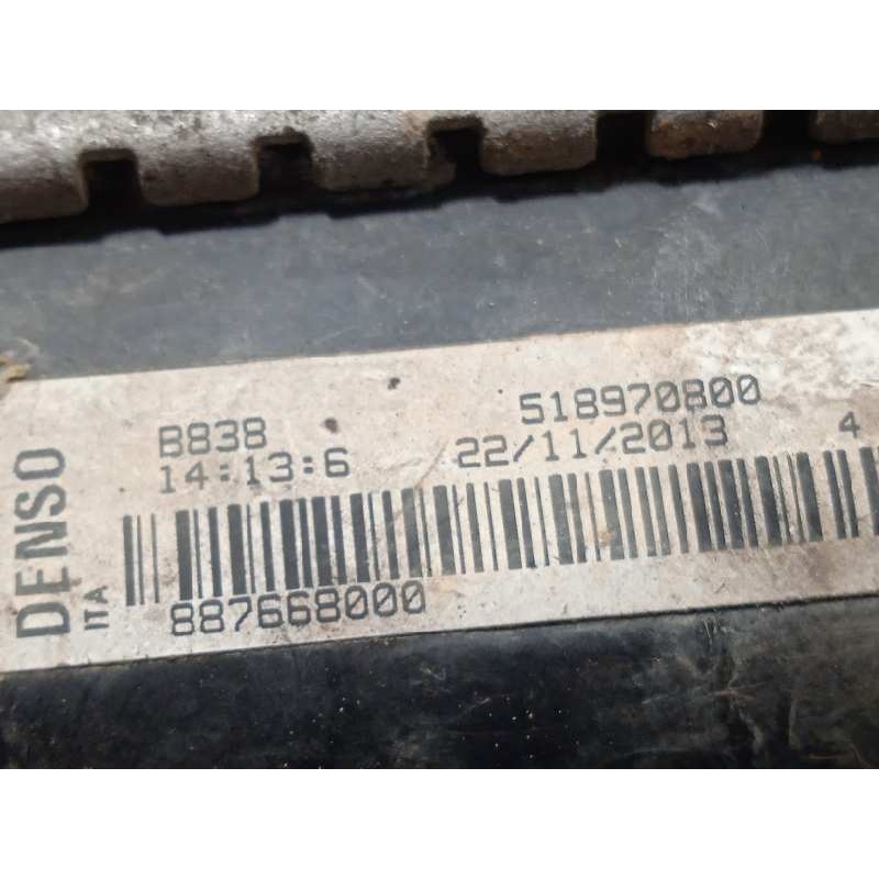 Recambio de radiador agua para fiat doblo 1.6 jtdm 16v cat referencia OEM IAM 518970800  