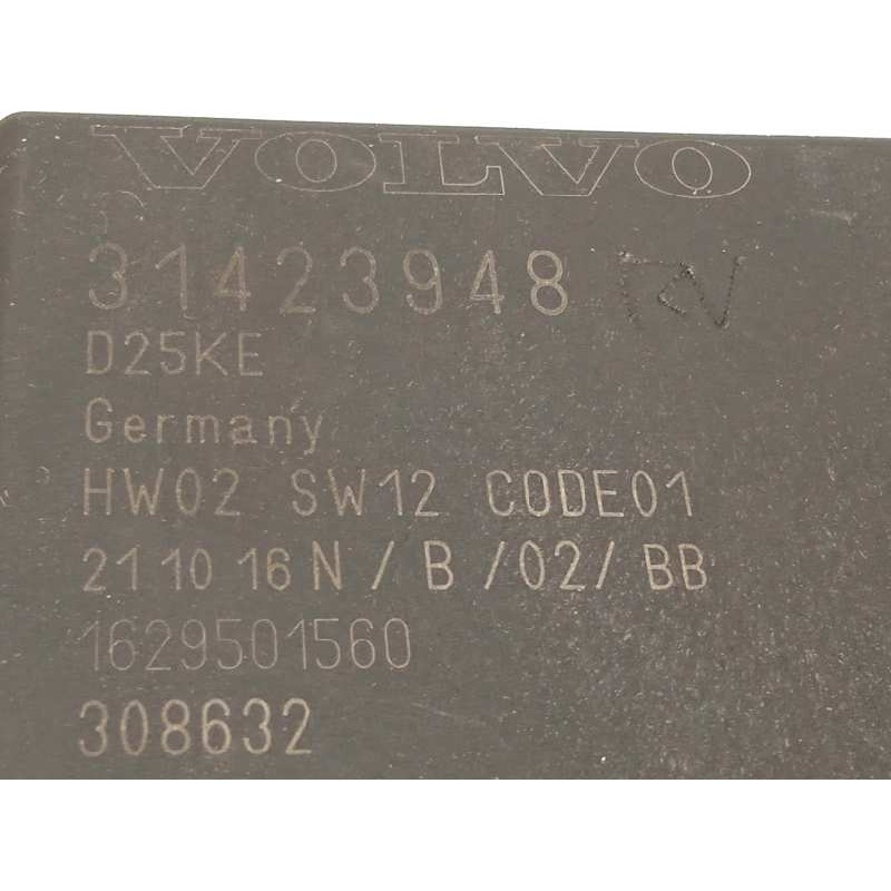 Recambio de modulo electronico para volvo v40 cross country 2.0 diesel cat referencia OEM IAM 31423948  