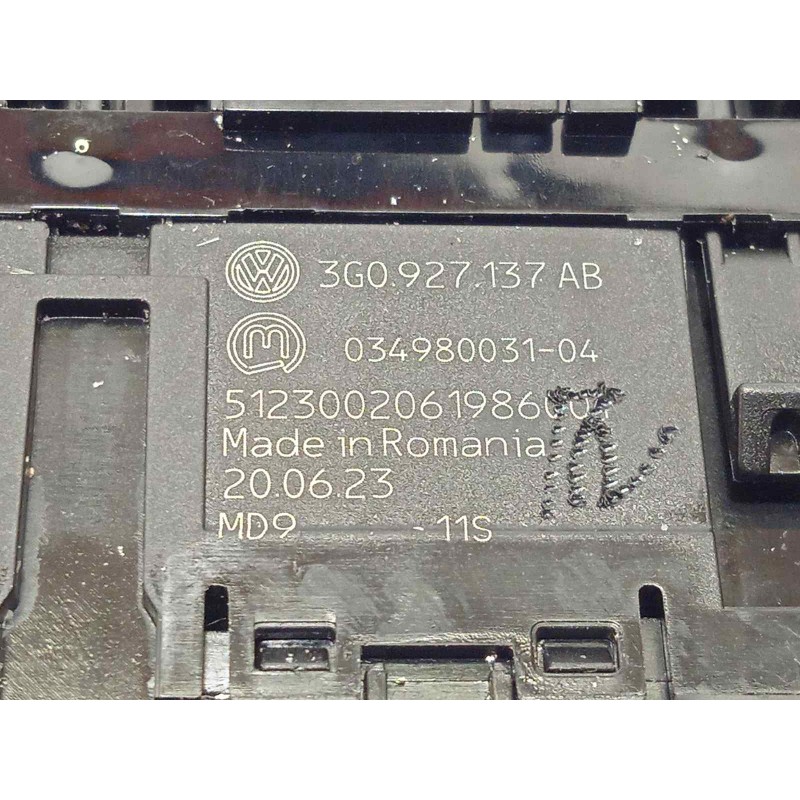 Recambio de mando multifuncion para volkswagen arteon (3h8) 2.0 ltr tfsi referencia OEM IAM 3G0927137AB  3G0927137ABWZU