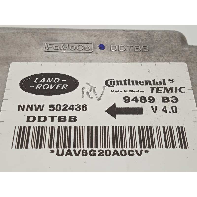 Recambio de centralita airbag para land rover range rover sport v6 td hse referencia OEM IAM NNW502436  