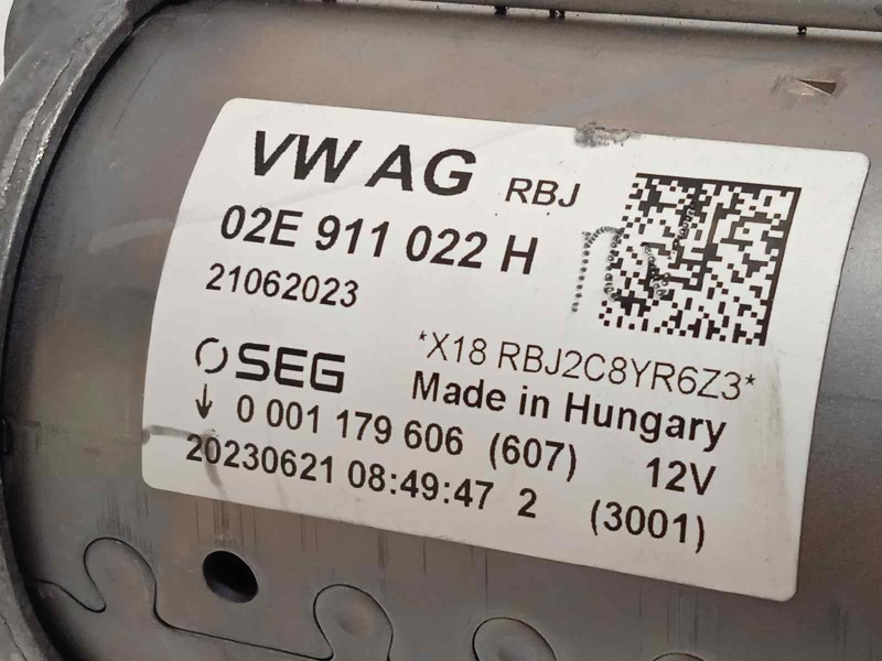 Recambio de motor arranque para volkswagen arteon (3h8) 2.0 ltr tfsi referencia OEM IAM 02E911022H  0001179606