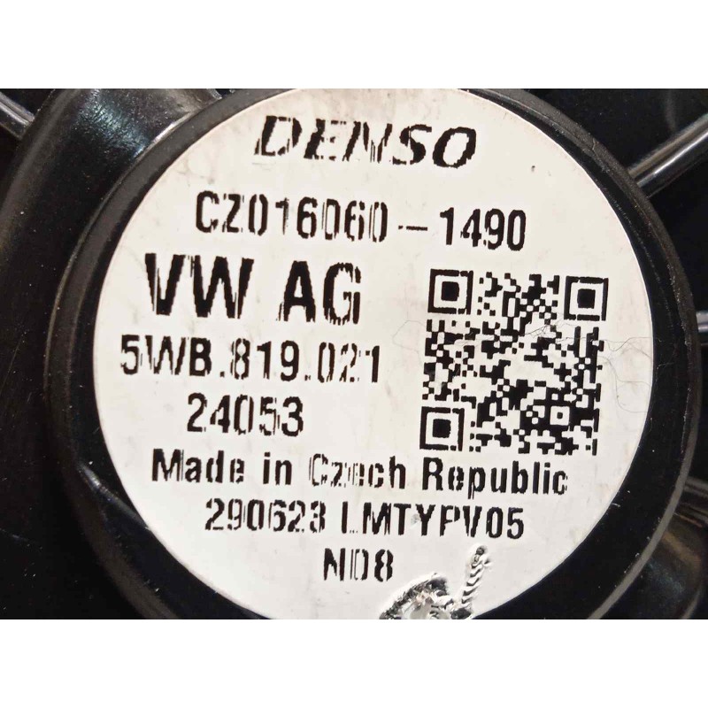 Recambio de motor calefaccion para volkswagen arteon (3h8) 2.0 ltr tfsi referencia OEM IAM 5WB819021  5Q0907521F