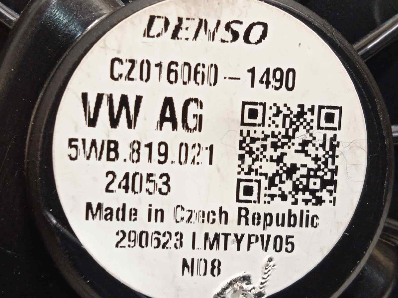 Recambio de motor calefaccion para volkswagen arteon (3h8) 2.0 ltr tfsi referencia OEM IAM 5WB819021  5Q0907521F