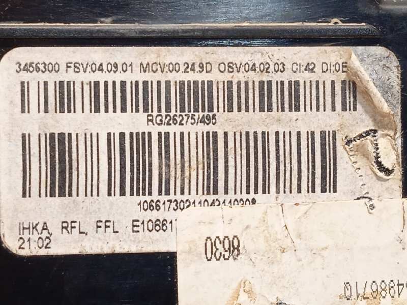 Recambio de mando climatizador para mini mini (r56) cooper d referencia OEM IAM 3456300  64113457397