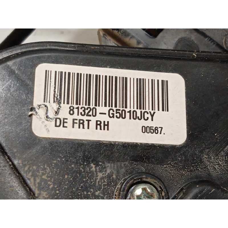 Recambio de cerradura puerta delantera derecha para kia niro referencia OEM IAM 81320G5010  81320G5010JCY