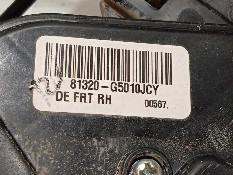 Recambio de cerradura puerta delantera derecha para kia niro referencia OEM IAM 81320G5010  81320G5010JCY