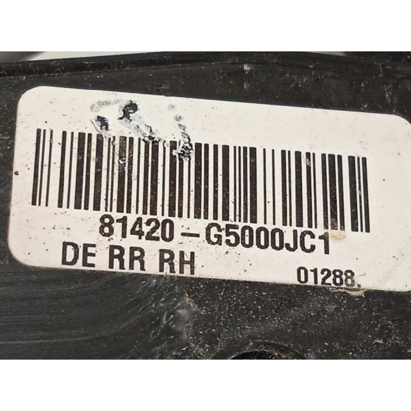 Recambio de cerradura puerta trasera derecha para kia niro referencia OEM IAM 81420G5000  81420G5000JC1