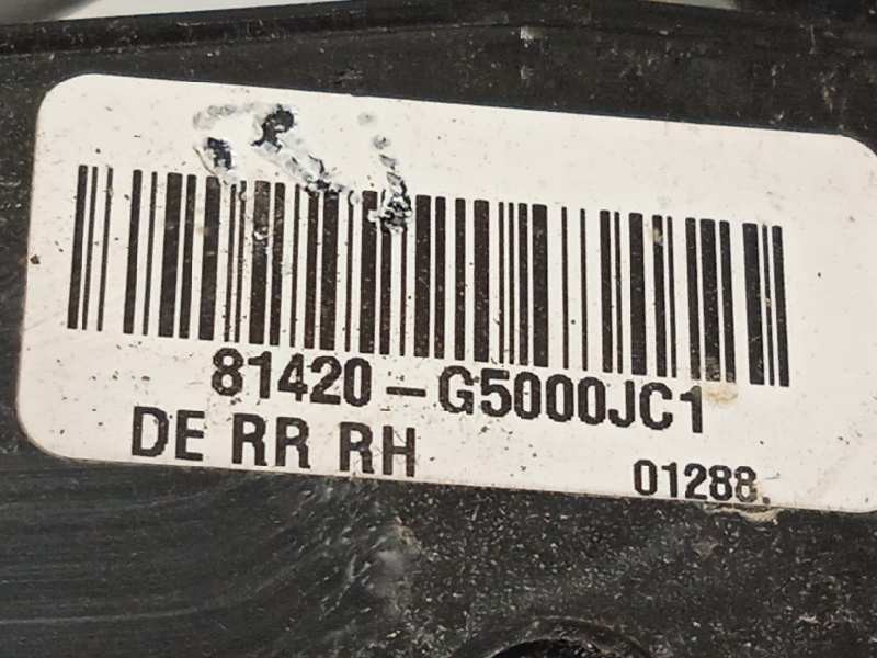 Recambio de cerradura puerta trasera derecha para kia niro referencia OEM IAM 81420G5000  81420G5000JC1