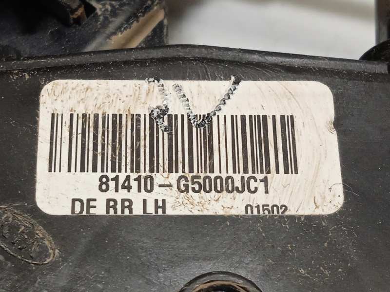 Recambio de cerradura puerta trasera izquierda para kia niro referencia OEM IAM 81410G5000  81410G5000JC1