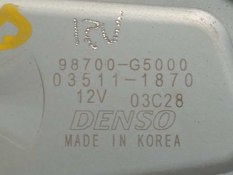 Recambio de motor limpia trasero para kia niro referencia OEM IAM 98700G5000  