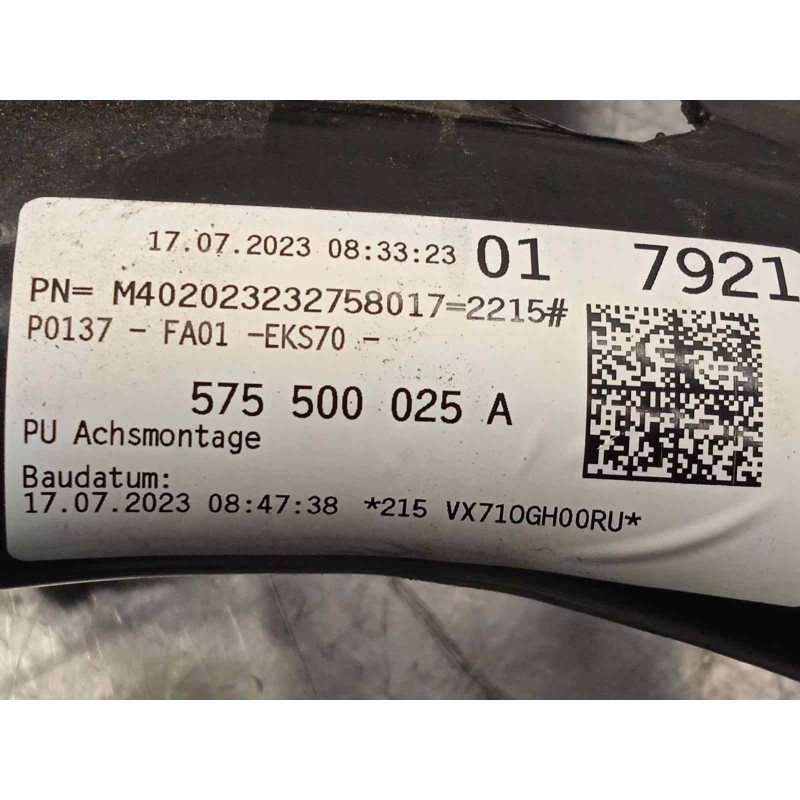 Recambio de puente trasero para volkswagen arteon (3h8) 2.0 ltr tfsi referencia OEM IAM 3Q0505235AH  