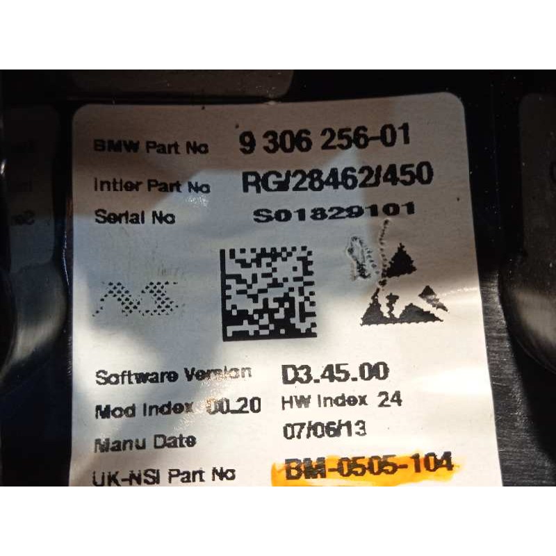 Recambio de cuadro instrumentos para mini clubman (r55) cooper d referencia OEM IAM 9306256  62109325808