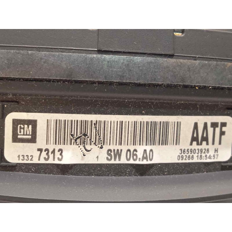 Recambio de cuadro instrumentos para opel insignia berlina 2.0 16v cdti referencia OEM IAM 13327313  