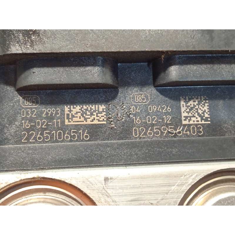 Recambio de abs para renault clio iv limited referencia OEM IAM 476601203R 0265956403 269722