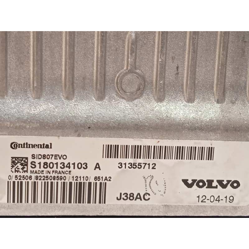 Recambio de centralita motor uce para volvo c30 d2 kinetic referencia OEM IAM 31355712 36000608 S180134103