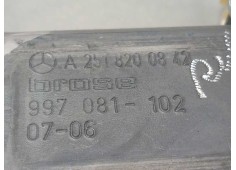 Recambio de elevalunas delantero derecho para mercedes-benz clase r (w251) 320 cdi l (251.122) referencia OEM IAM A2518200842   2