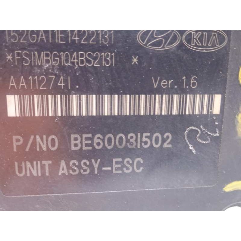 Recambio de abs para hyundai i40 cw gl tecno referencia OEM IAM 589203Z510 BE6003I502 BH6013I501