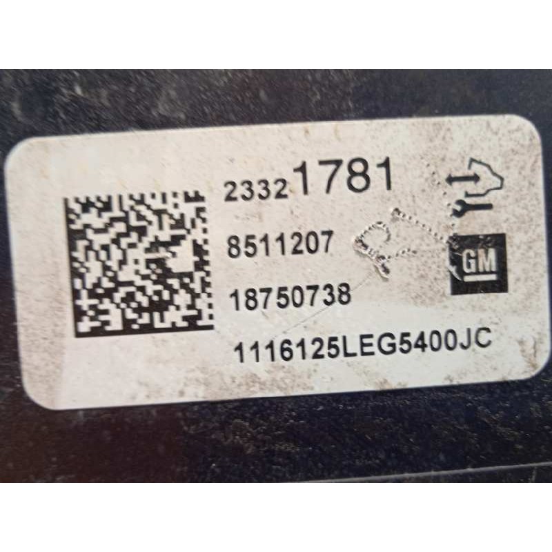 Recambio de abs para opel insignia berlina selective referencia OEM IAM 23321781 23383112 8511207