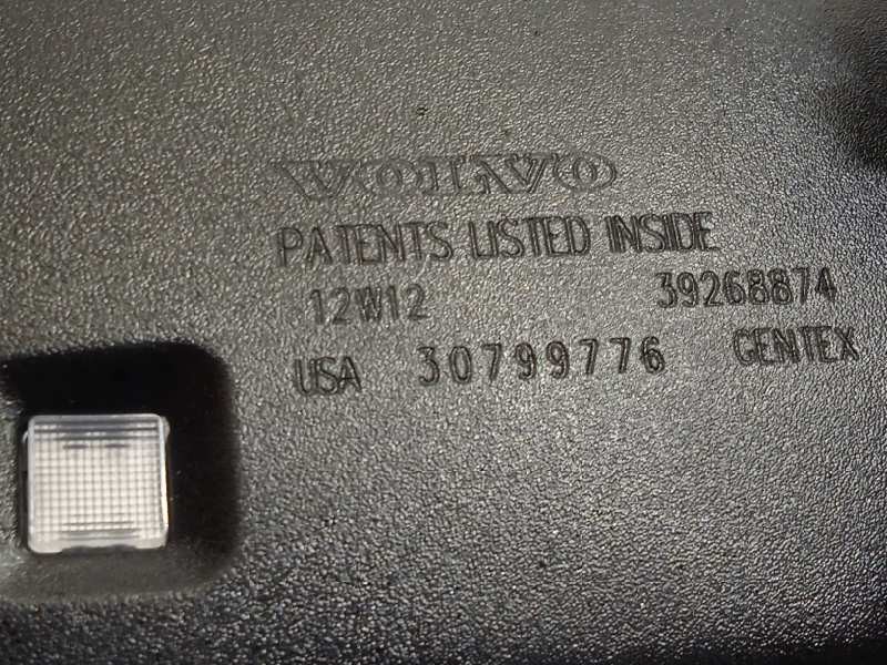 Recambio de espejo interior para volvo c30 d2 kinetic referencia OEM IAM 30799776  