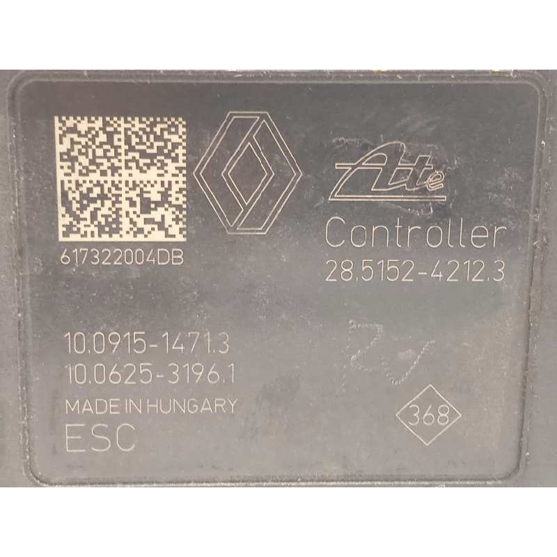 Recambio de abs para dacia dokker ambiance referencia OEM IAM 476600078R 28515242123 10022006554