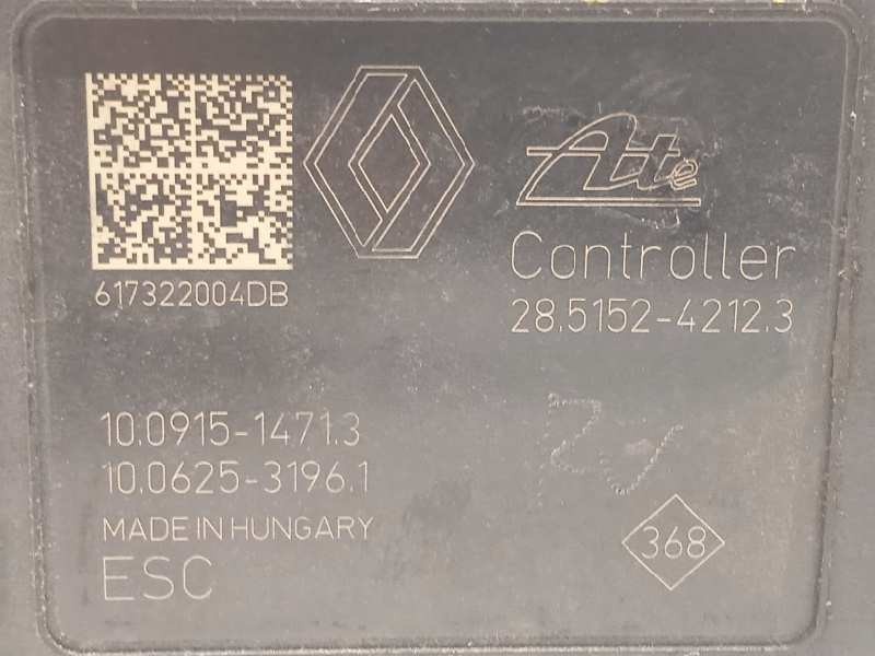 Recambio de abs para dacia dokker ambiance referencia OEM IAM 476600078R 28515242123 10022006554