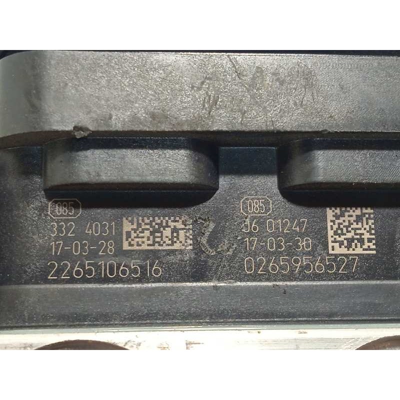 Recambio de abs para renault clio iv dynamique referencia OEM IAM 476600188R 2265106516 269722