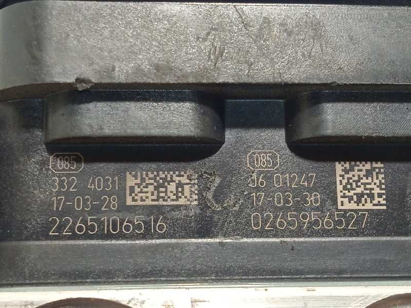 Recambio de abs para renault clio iv dynamique referencia OEM IAM 476600188R 2265106516 269722