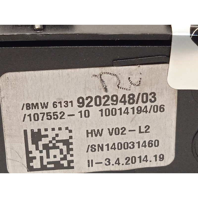 Recambio de mando multifuncion para bmw serie 5 lim. (f10) 530d xdrive referencia OEM IAM 61319202948  