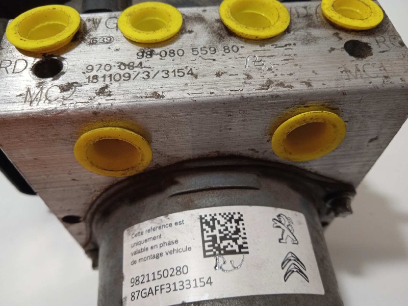Recambio de abs para citroën jumpy fugón confort xl referencia OEM IAM 9808055980 0265956240 970084