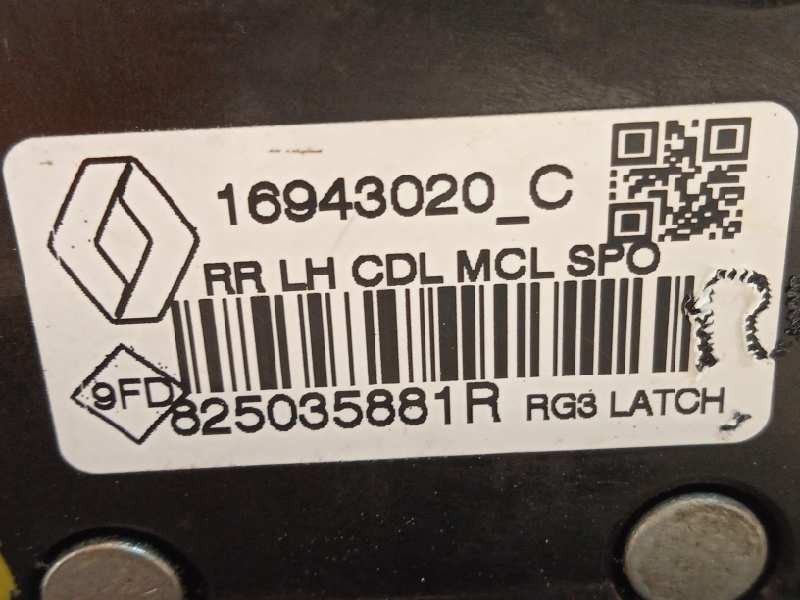 Recambio de cerradura puerta trasera izquierda para renault megane iv grandtour 1.3 tce referencia OEM IAM 825035881R  
