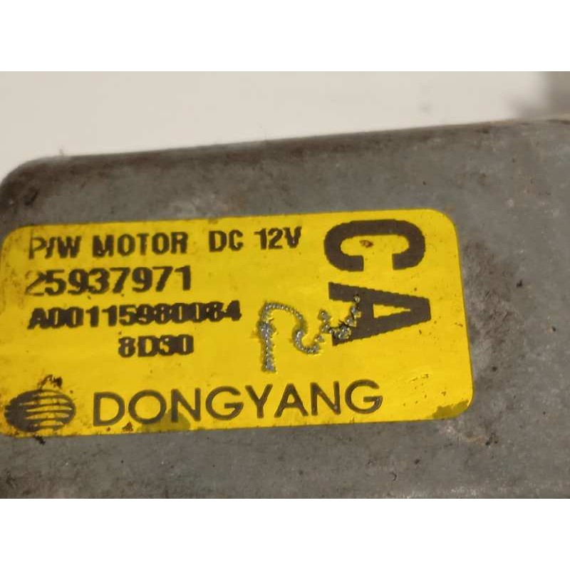 Recambio de elevalunas trasero izquierdo para chevrolet captiva 2.0 diesel cat referencia OEM IAM 25937971  