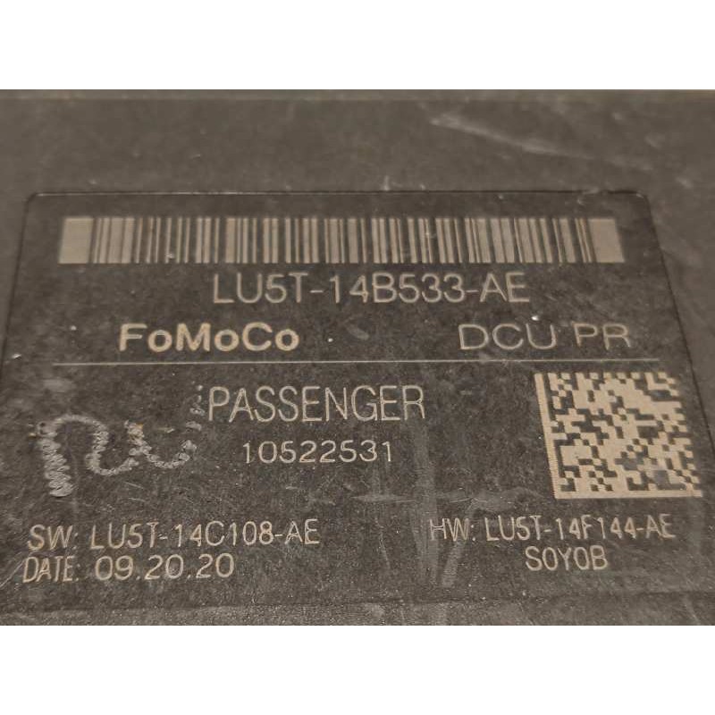 Recambio de centralita confort para ford fiesta (ce1) trend referencia OEM IAM LU5T14B533AE  2528384