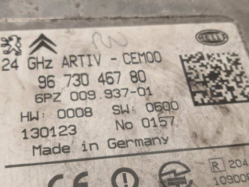 Recambio de modulo electronico para peugeot 5008 allure referencia OEM IAM 9673046780  