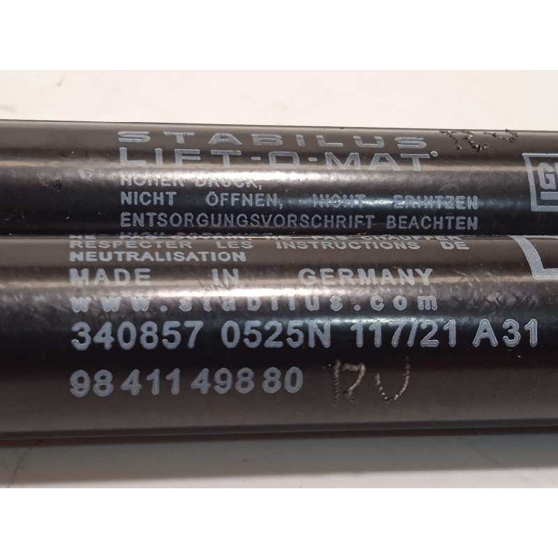 Recambio de amortiguadores maletero / porton para opel grandland x referencia OEM IAM 9841149880  