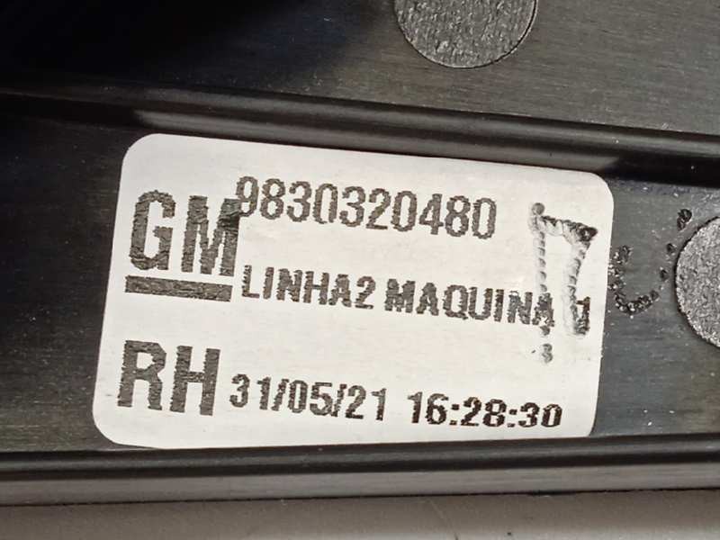 Recambio de elevalunas trasero derecho para opel grandland x referencia OEM IAM 9830320480  9829504380